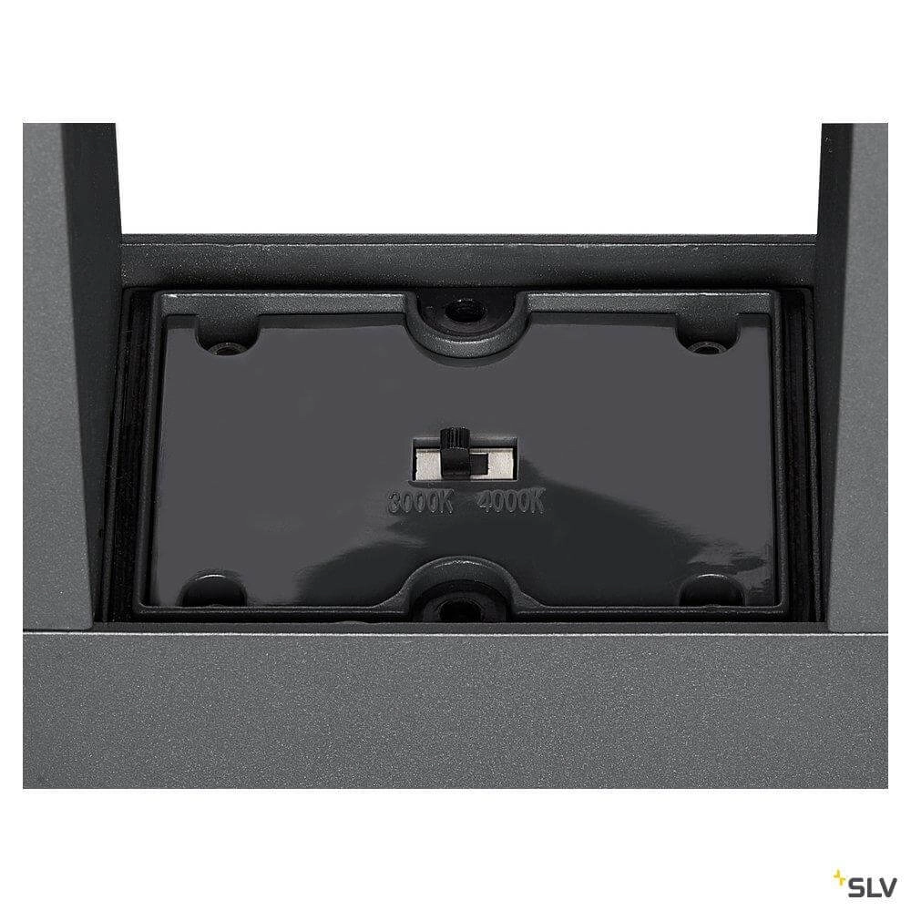 Led pad verlichting Eskina 125cm 2-lichts antraciet SLV 4024163255318