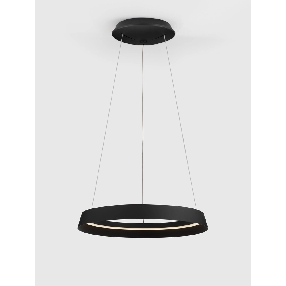 Design hanglamp Ormi Ø 45cm zwart Lyora 5212017448804