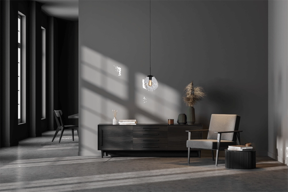 Hanglamp Lava 1x helder glas Ø 24cm Masterlight 8718121279947