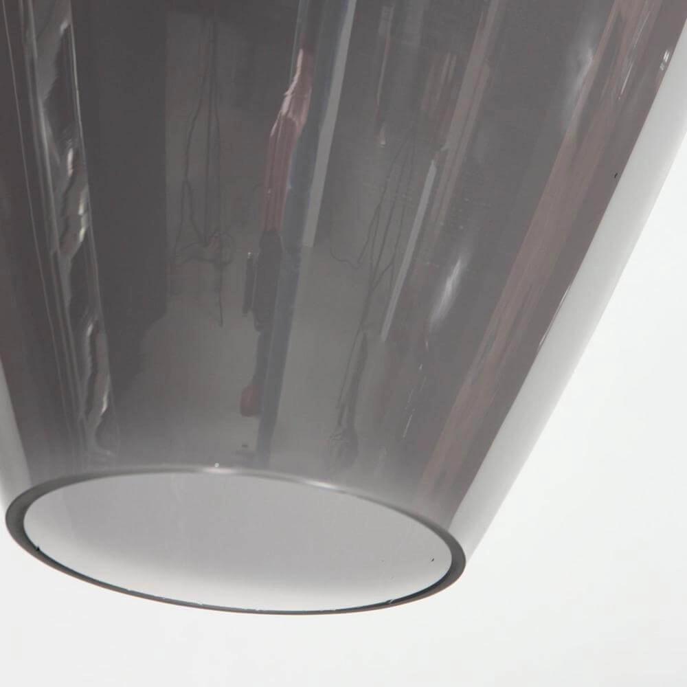 Hanglamp HaloSwap met 1 smoke glas Ø 22,5cm Steinhauer 8712746179705