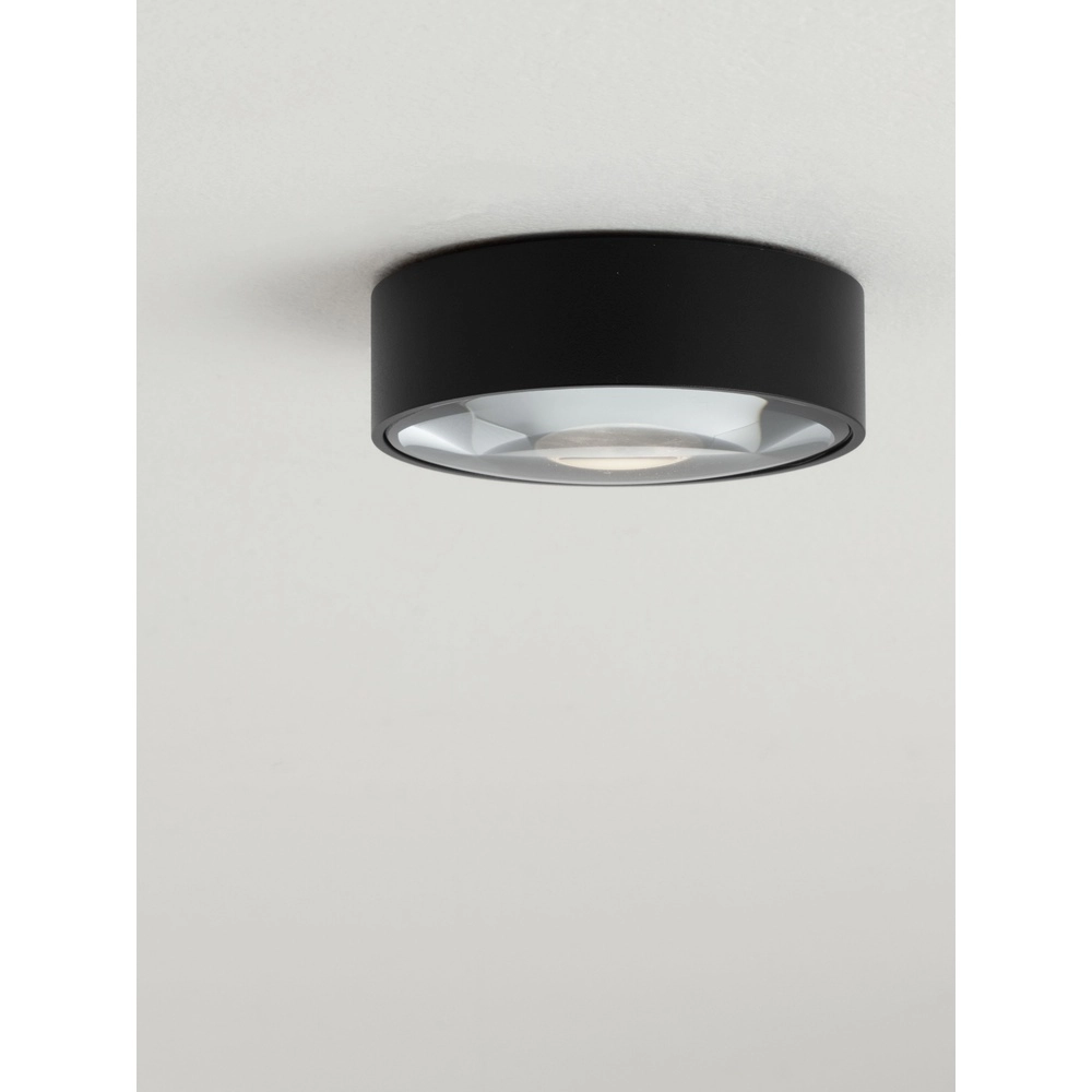 Strakke plafondlamp Grix zwart Lyora 5212017496362