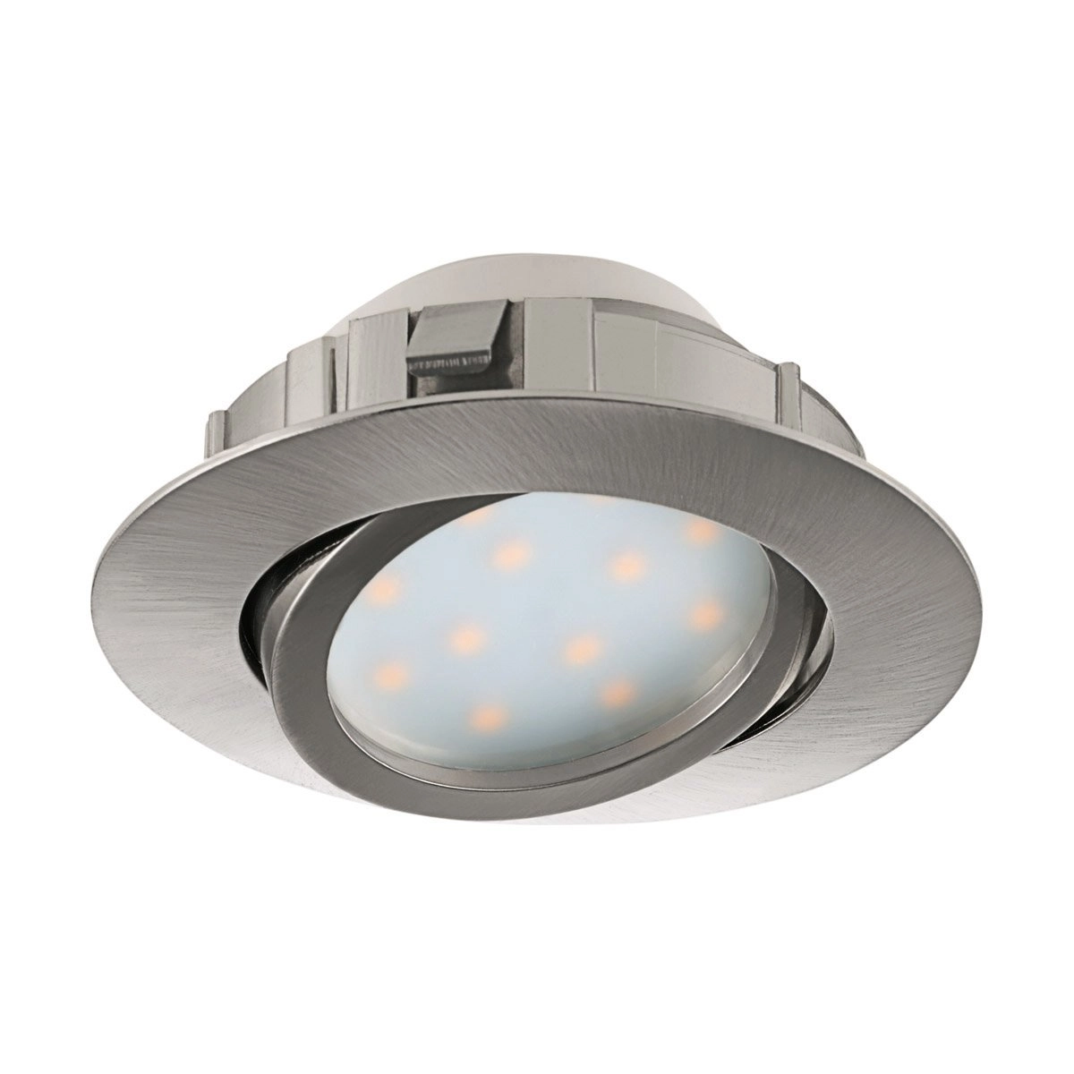 Led plafondspot Pineda Round 6w - 3000K - 8,4cm nikkel Led plafondspot Pineda Round 6w - 3000K - 8,4cm nikkel