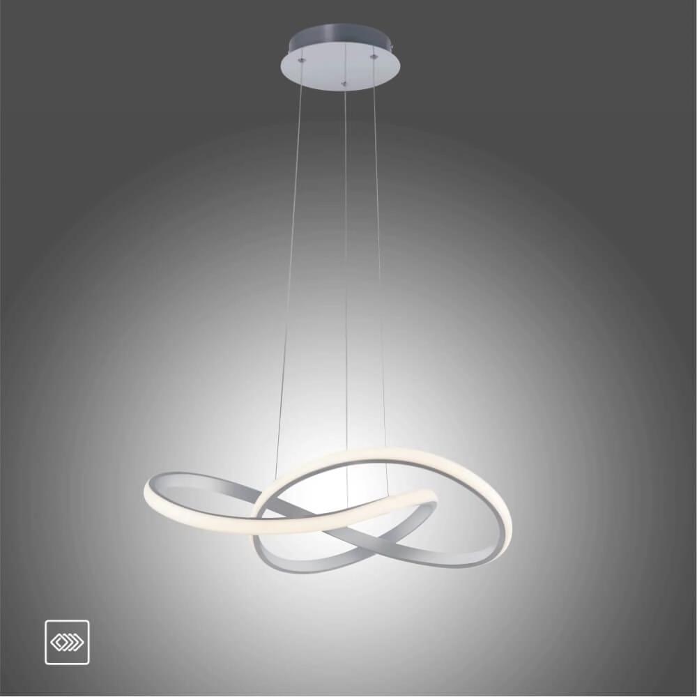 Hanglamp Maria aluminium Just Light 4043689975760