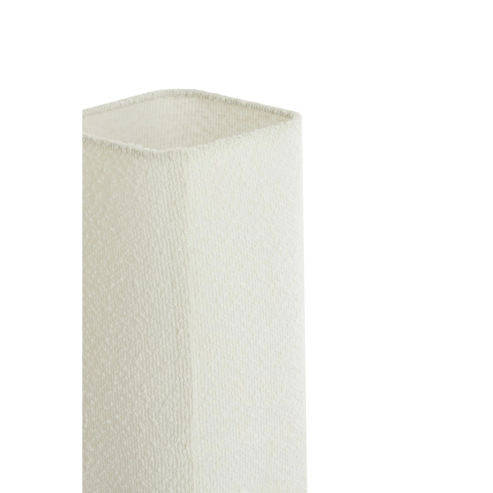 Tafellamp Wyn 39cm - crème touw met walnoot look Light & Living 8717807792534