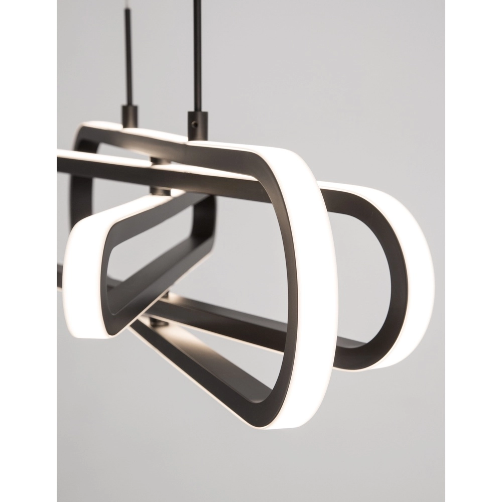 Design hanglamp Arte zwart ovaal Lyora 5212017426000