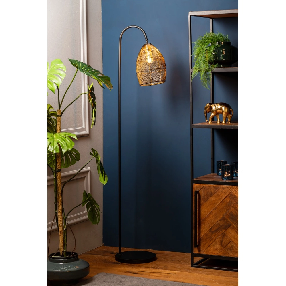 Vloerlamp Meya zwart Light & Living 8717807333287