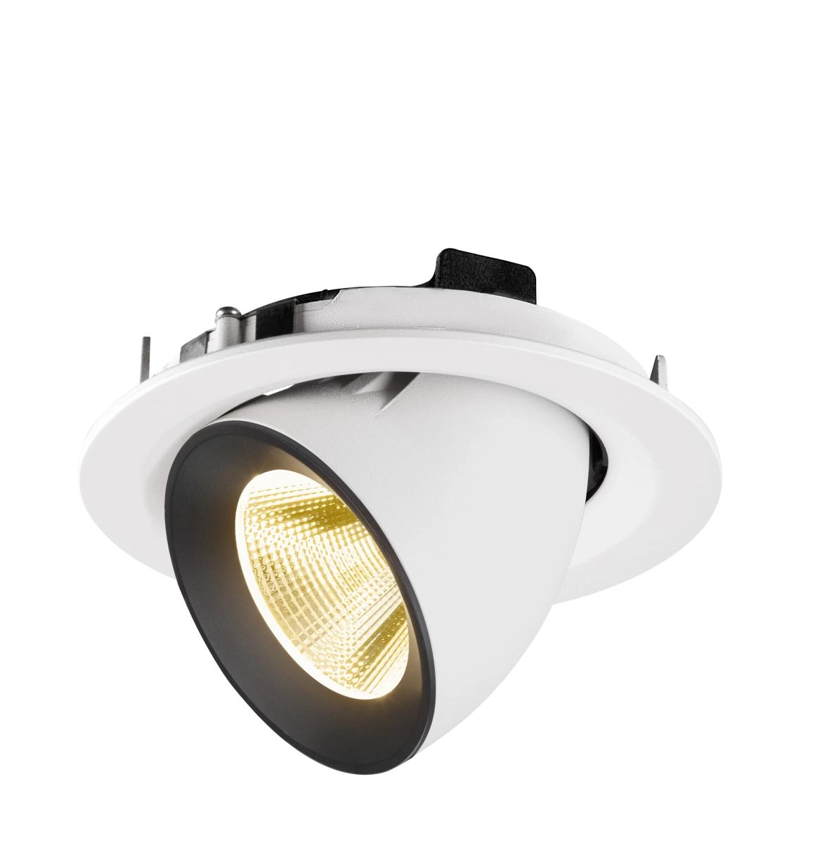 Inbouwspot Numinos Gimble M wit/zwart 3000K - 20gr SLV 4024163311861