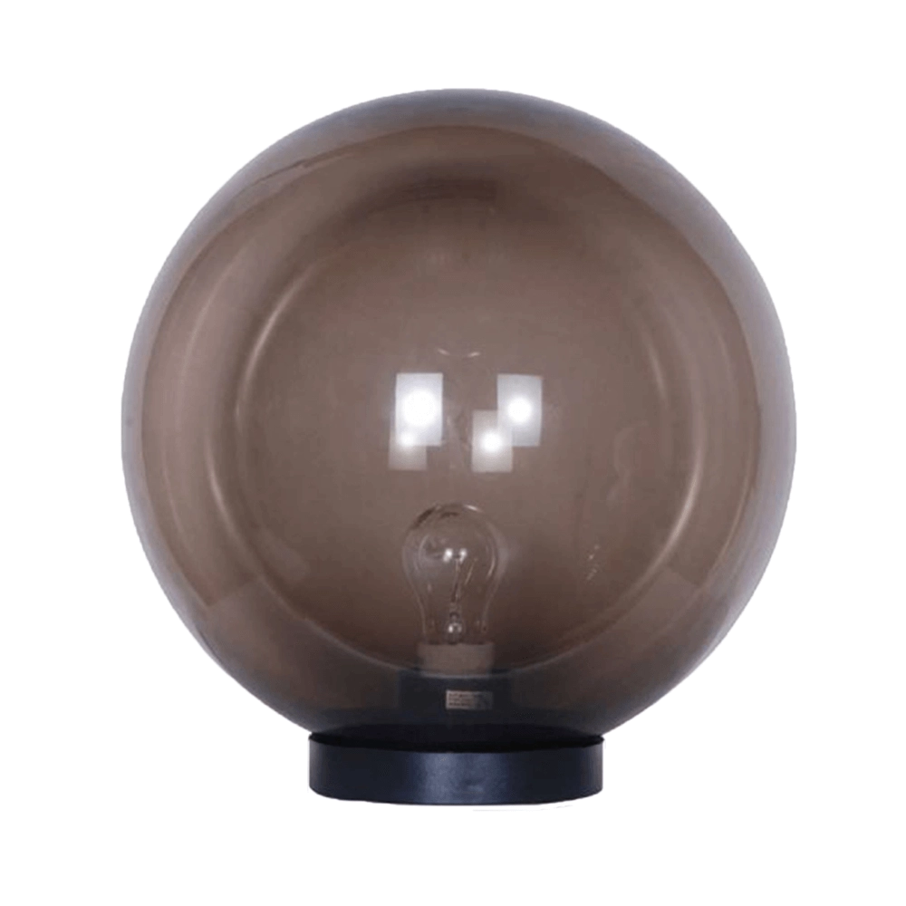 Bulb lamp Bolano 33cm. pedestal smoke Lyora 8716803507760