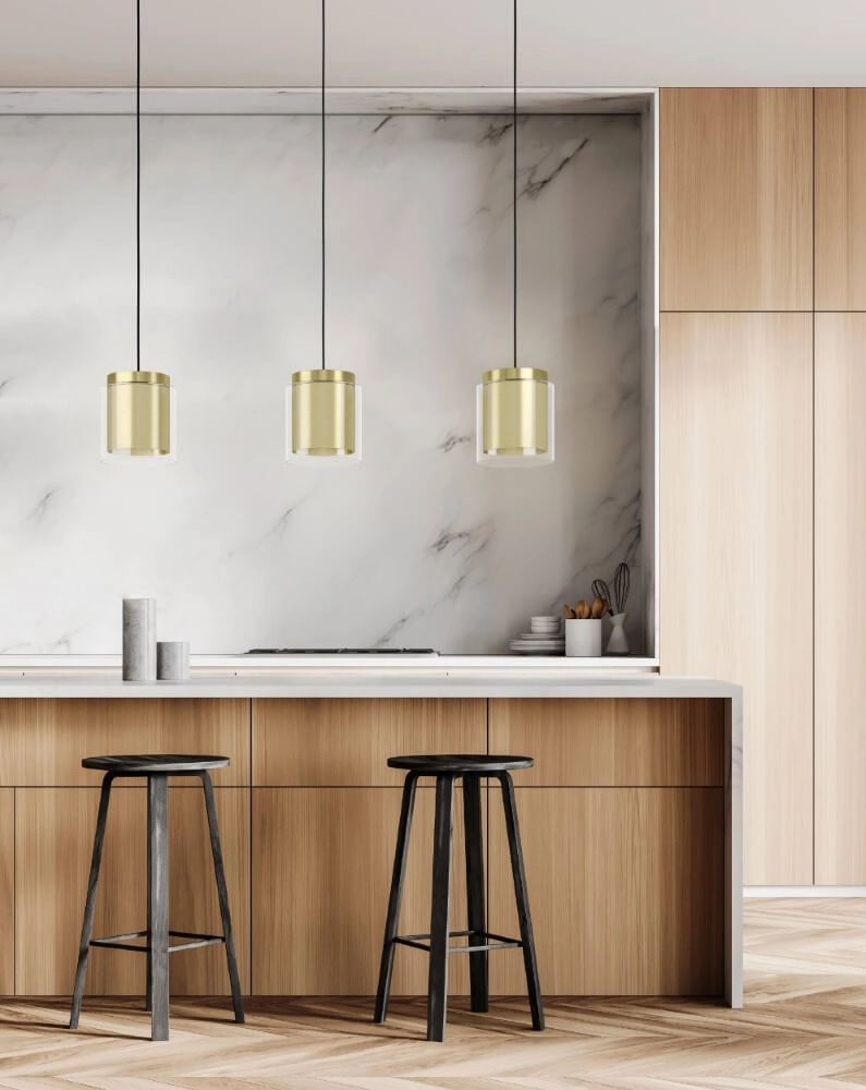 Eettafellamp Lagunitas goud met glas Eglo 9002759996543