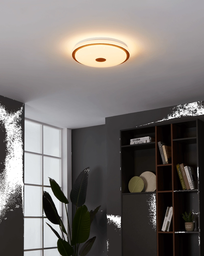 Led plafondlamp Lanciano 1 Ø 38cm Eglo 9008606244973