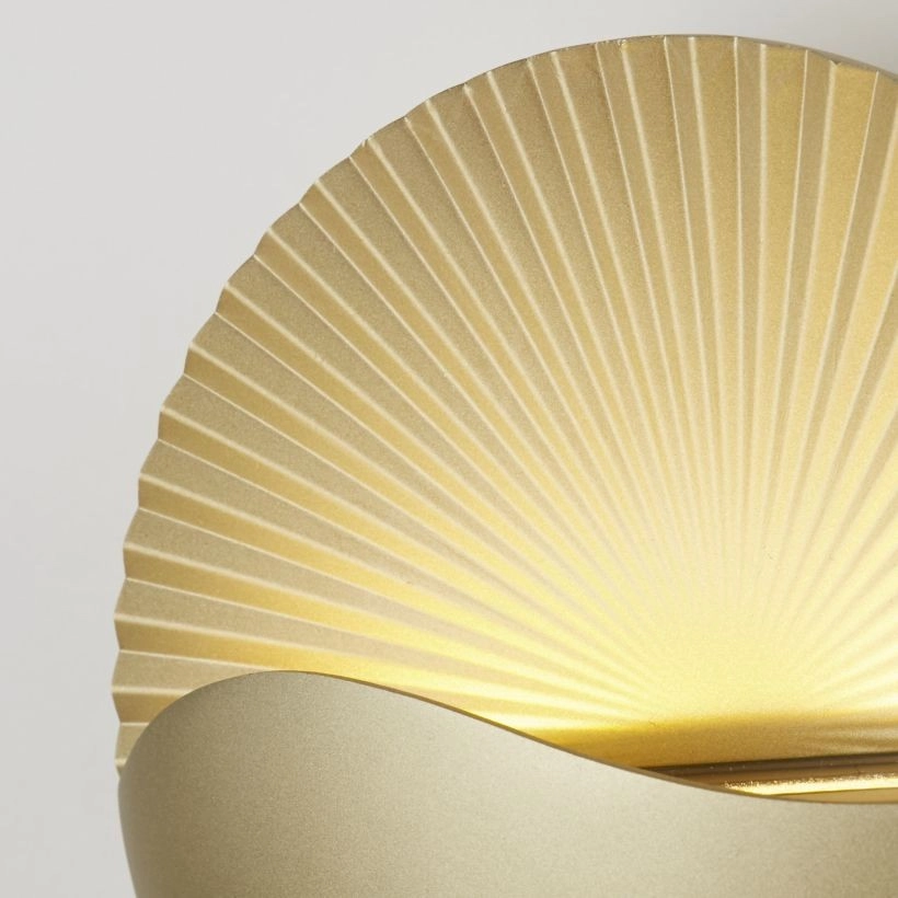 Moderne wandlamp Sunrise goud Lyora 5053423289045