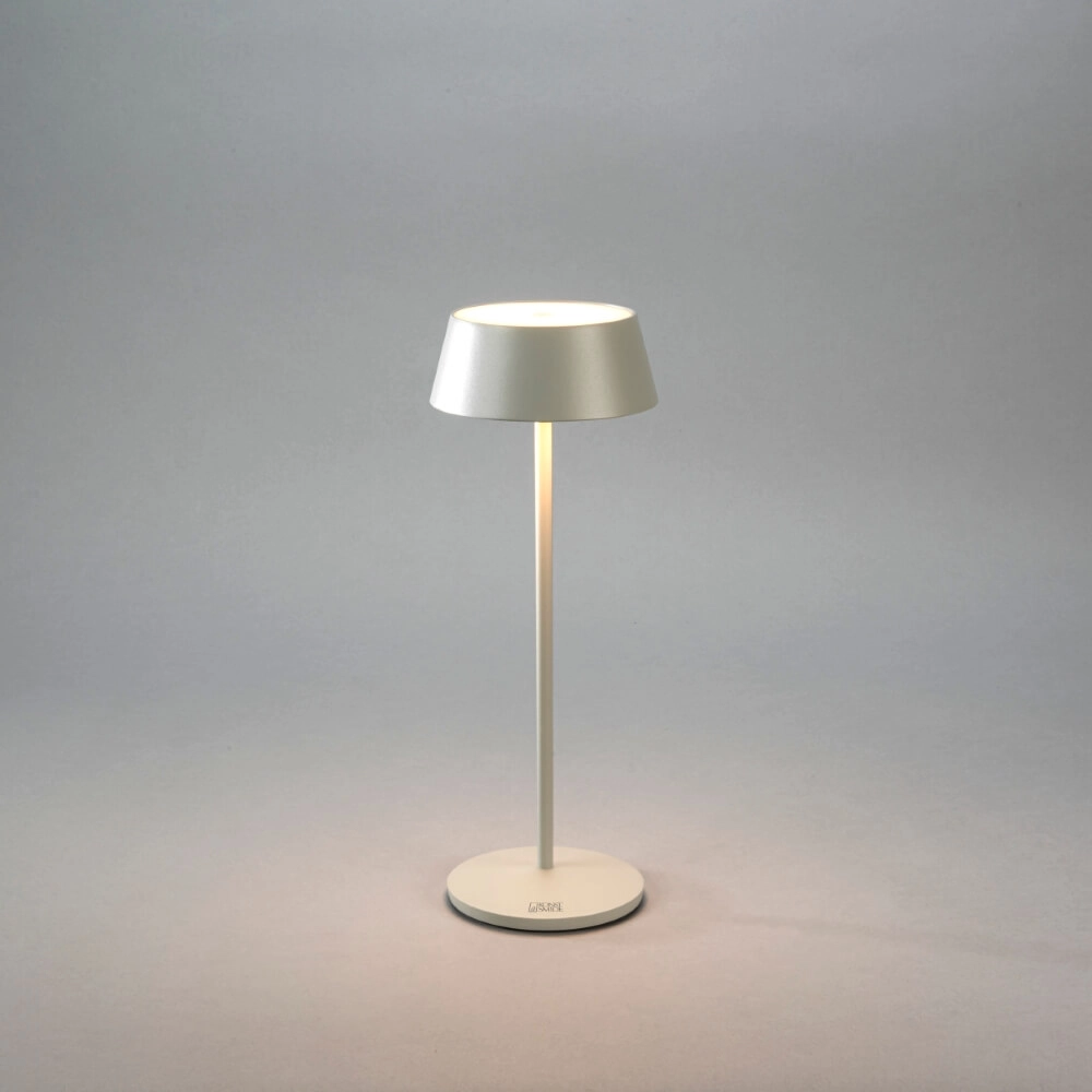 Oplaadbare tafellamp Menton grijs KonstSmide 7318307839302