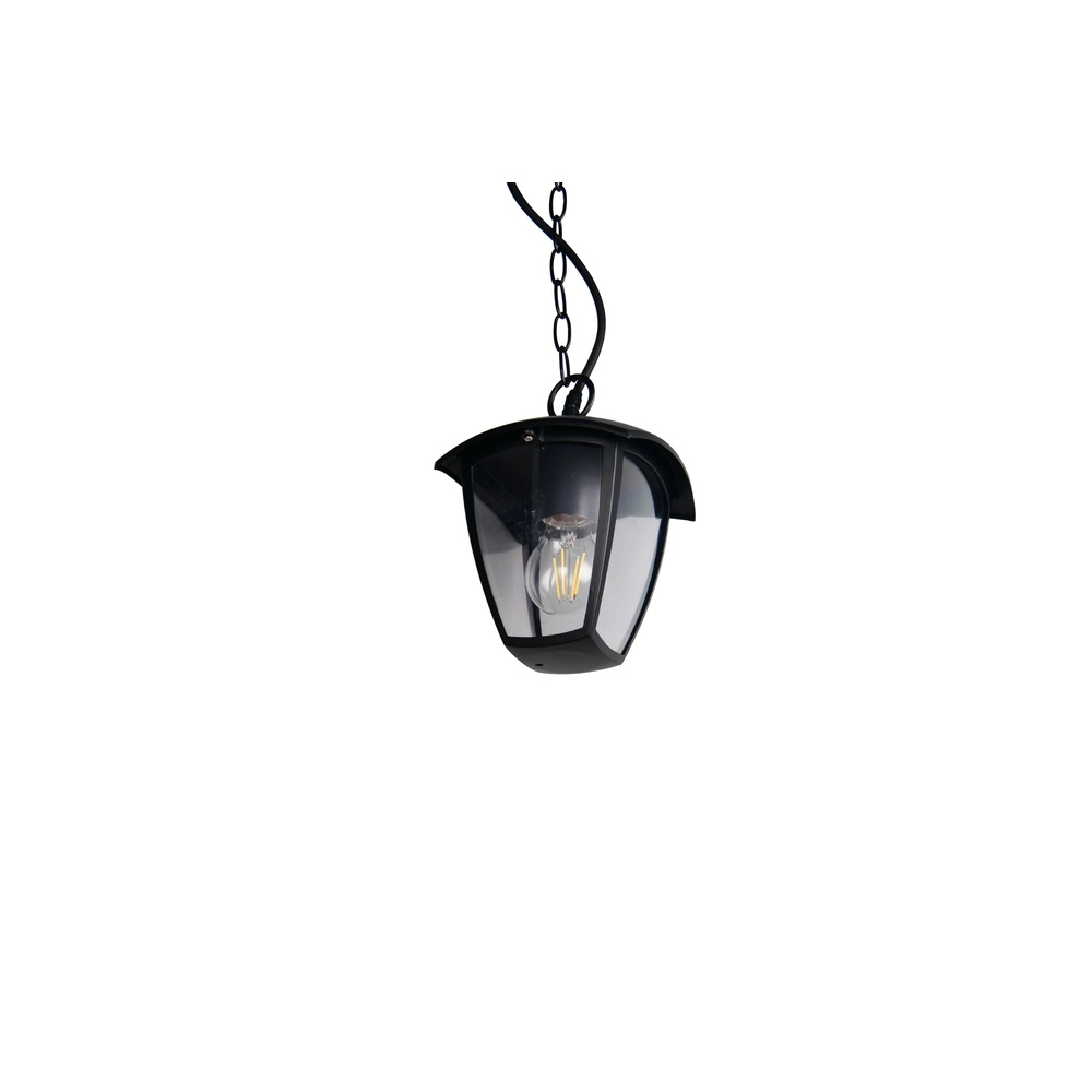 Hanglamp Venta zwart Trio 4017807648164