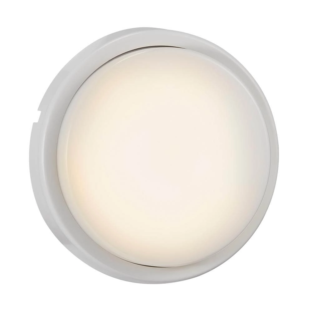 Witte wandlamp Cuba Outdoor rond Ø 17,5cm Nordlux 5704924001888