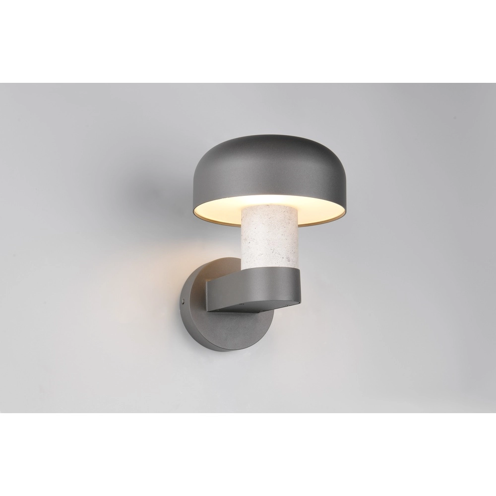 Design wandlamp Fraser grijs Trio 4017807650235