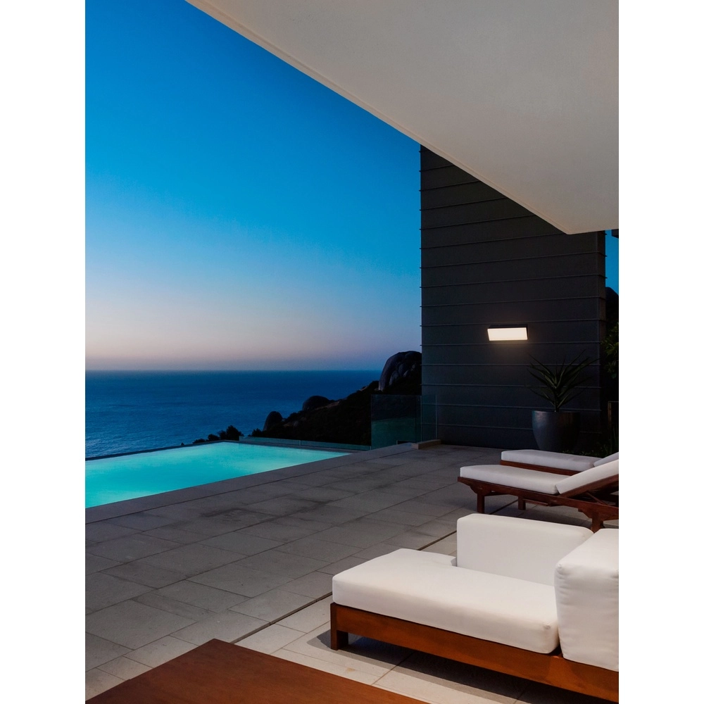 Design wandlamp Keen antraciet 30cm Lyora 5212017470577