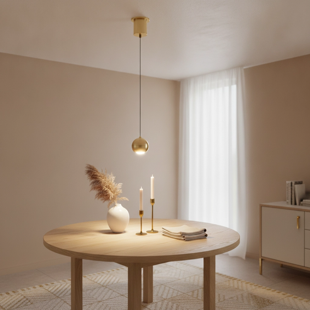Hanglamp bol Miami goud Ø 10cm