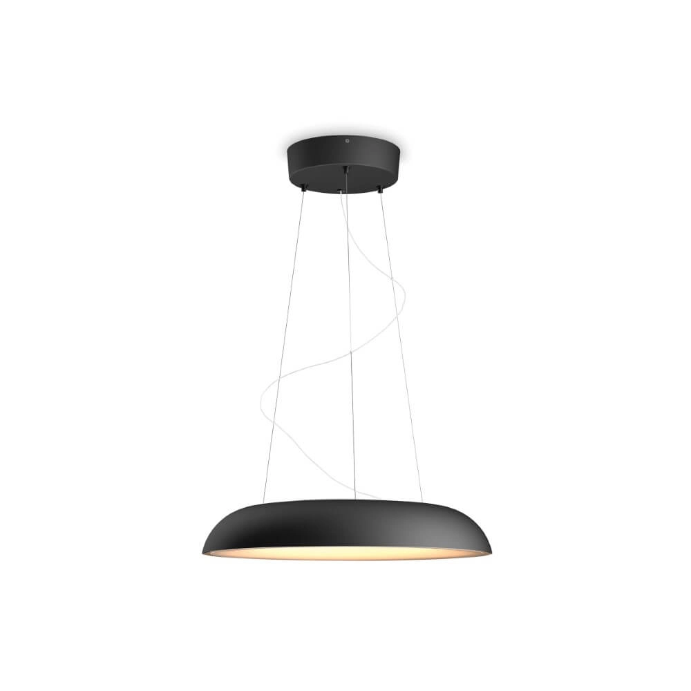 Hanglamp Hue Amaze - White Ambiance Ø 43,4cm zwart Philips 8719514341074