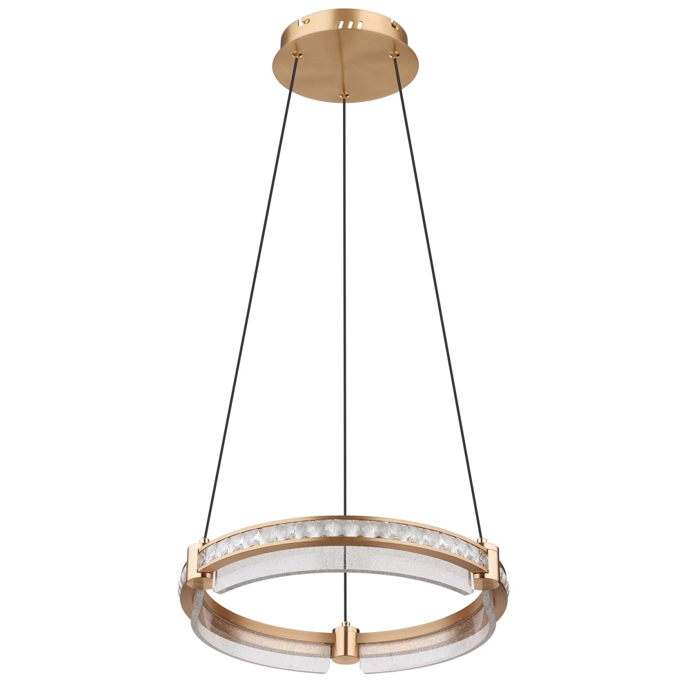 Hanglamp Blondie Ø 40cm goud Globo 9007371449460