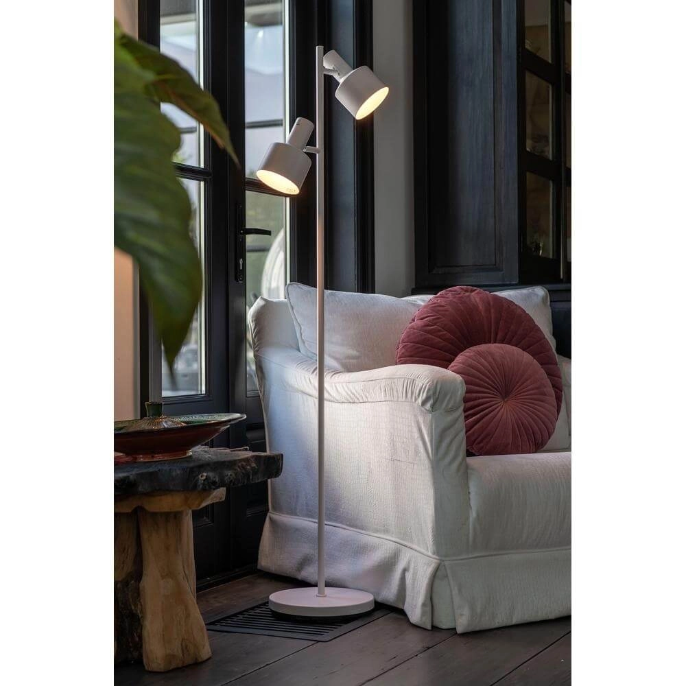 2-lichts vloerlamp Twinkle wit Artdelight 8719831730643