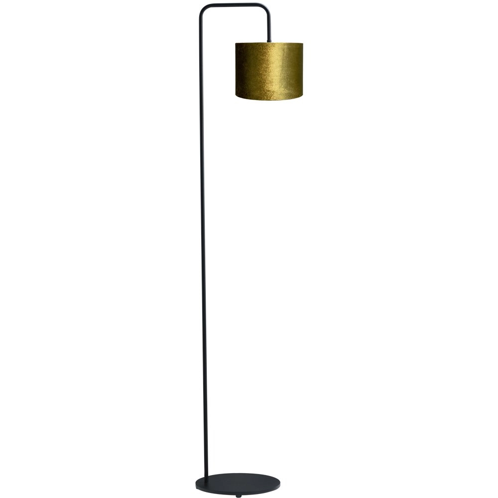 Vloer Schemerlamp Venus 152cm met olijfgroene lampenkap Vloer Schemerlamp Venus 152cm met olijfgroene lampenkap