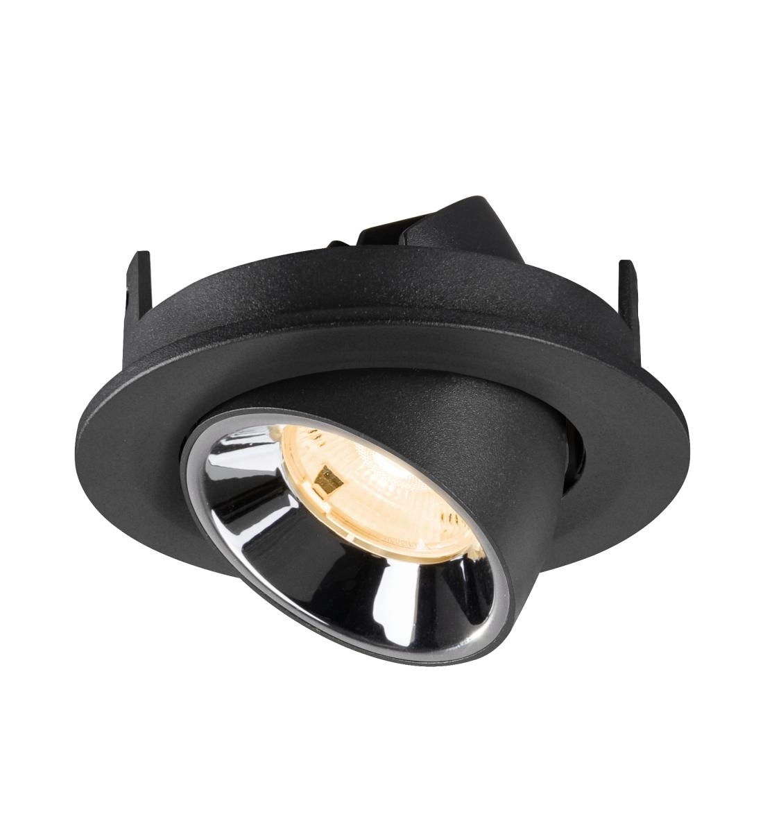 Inbouwspot Numinos Gimble S zwart/chroom 2700K - 20gr SLV 4024163313735