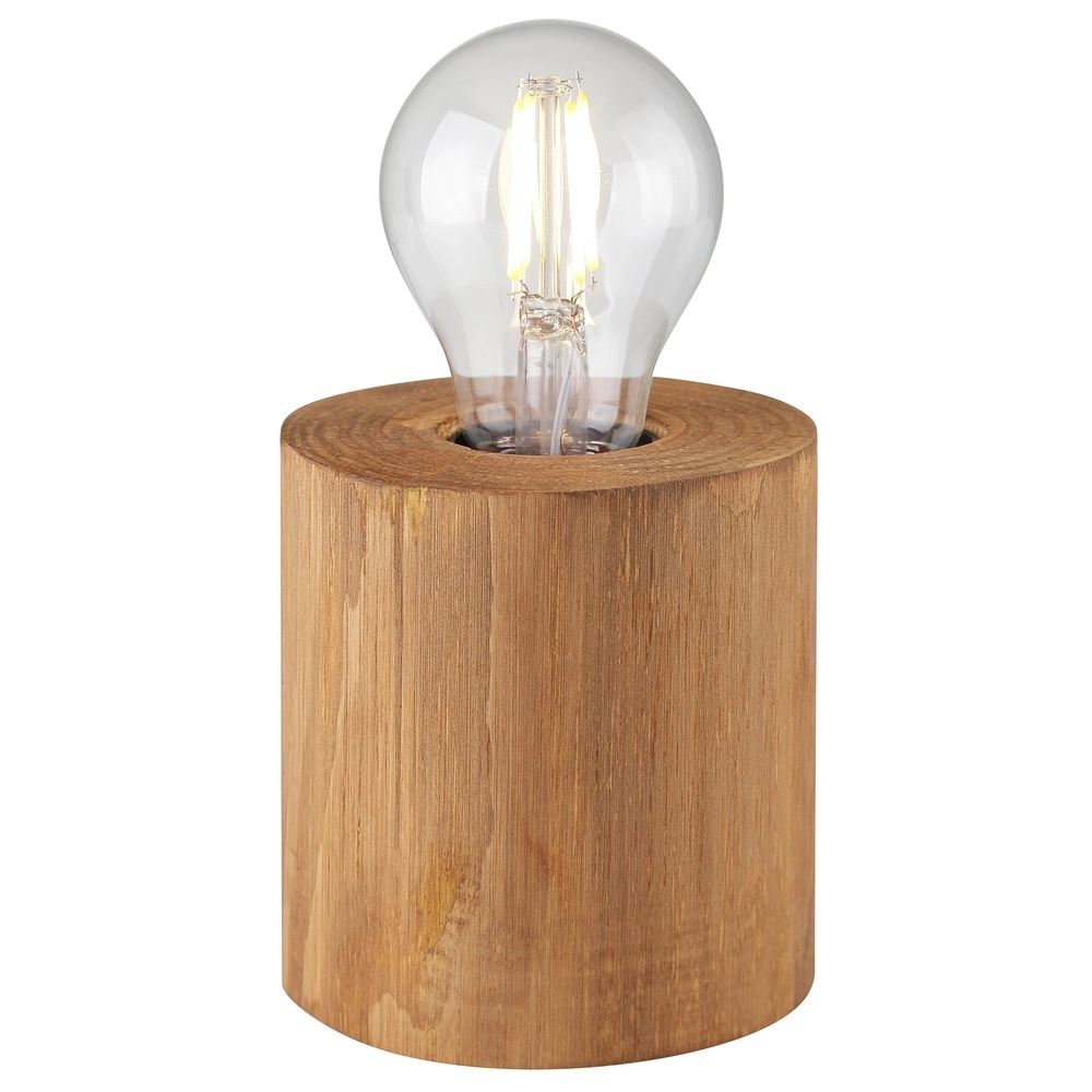 Natuurlijke tafellamp Woodra hout zonder lichtbron Brilliant 4004353478031