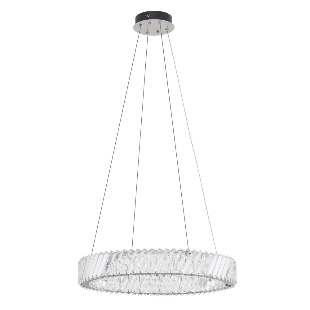 Kroonluchter Luxora Led Ø 60cm kristal