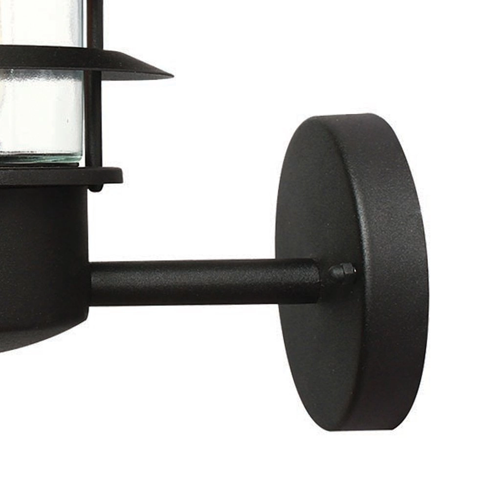 Landelijke buitenlamp Helsinger Up zwart Franssen 5024005263111