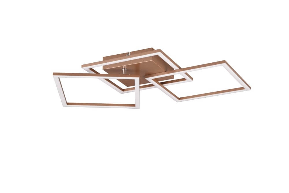 Bruine plafondlamp Trail design Trio 4017807578980