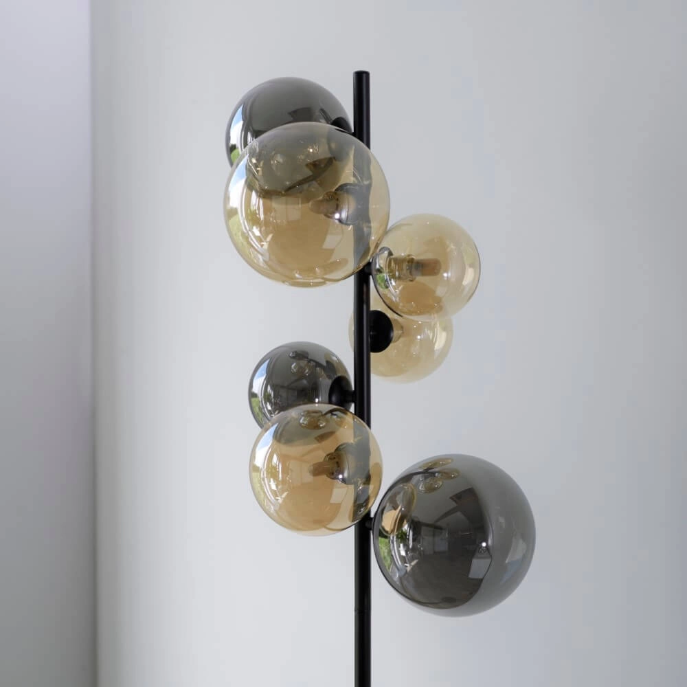 Zwarte vloerlamp Popsicle design Paul Neuhaus 4012248375532
