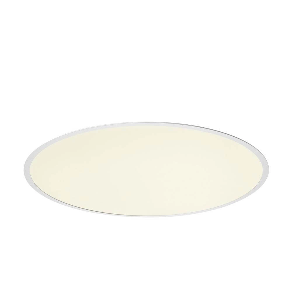 Inbouw plafondlamp Medo 60 wit Ø 60cm met frame SLV 4024163297660