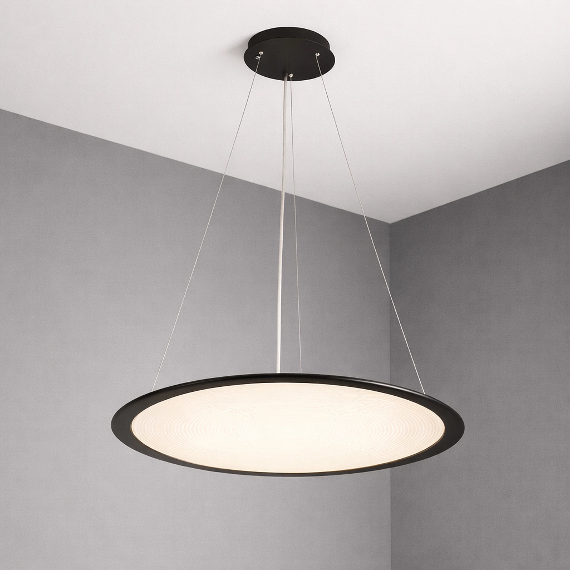 Hanglamp Vistina Ø 58cm zwart