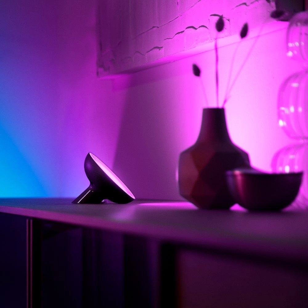 Zwarte uplight Hue Bloom Philips 8718699771126