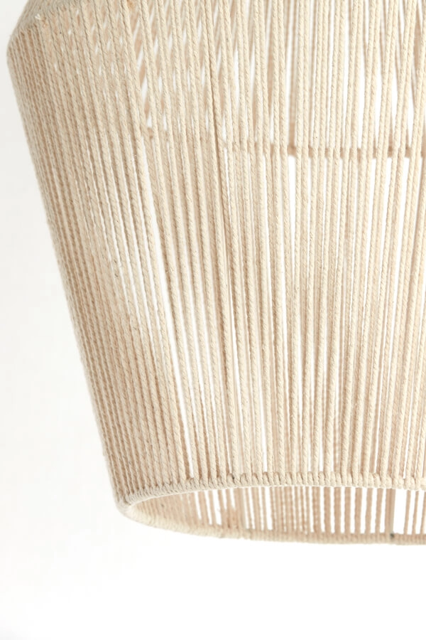 Scandinavische hanglamp Deya crème Ø 45cm Light & Living 8717807744960