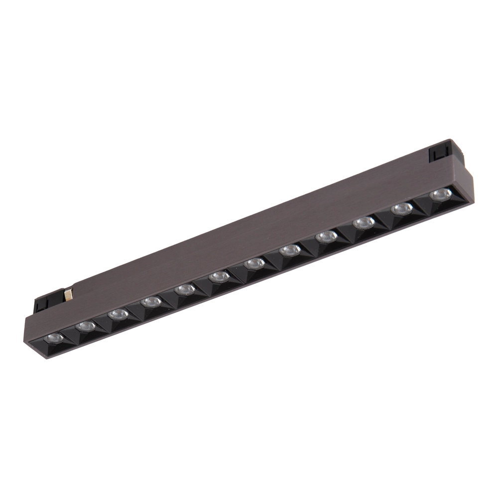 1-fase railspot Linial Xenia mat zwart chroom Premium by Lucide 5411212552587