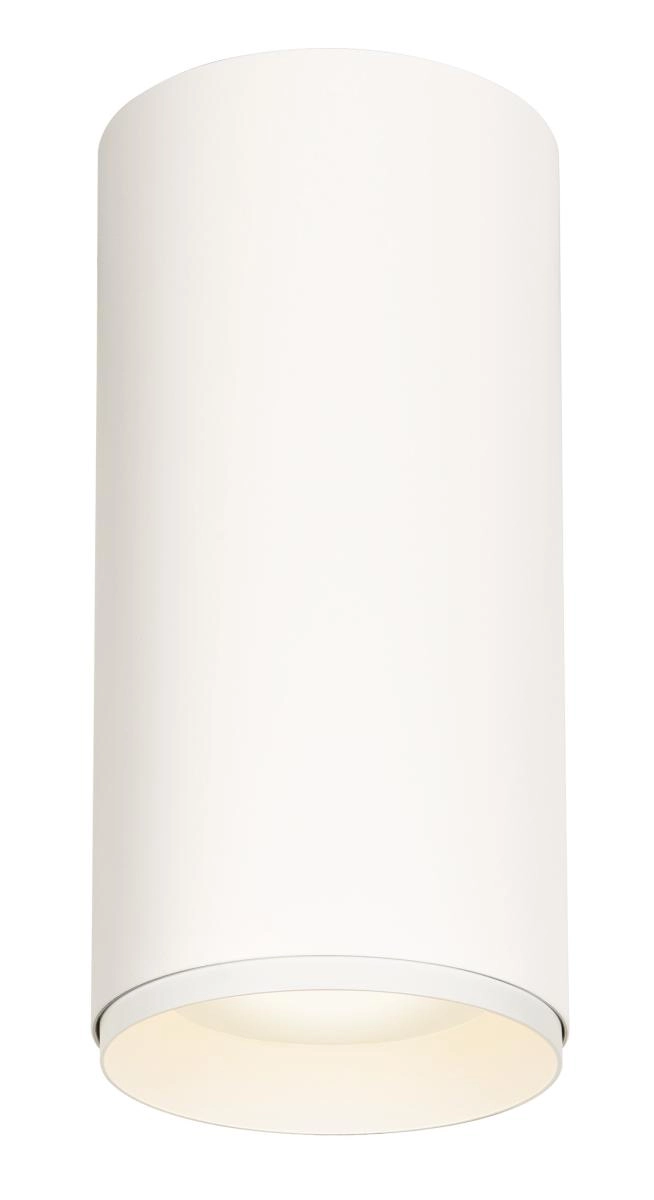 Opbouwspot Numinos XL cilinder wit/zwart 4000K - 36gr SLV 4024163260916