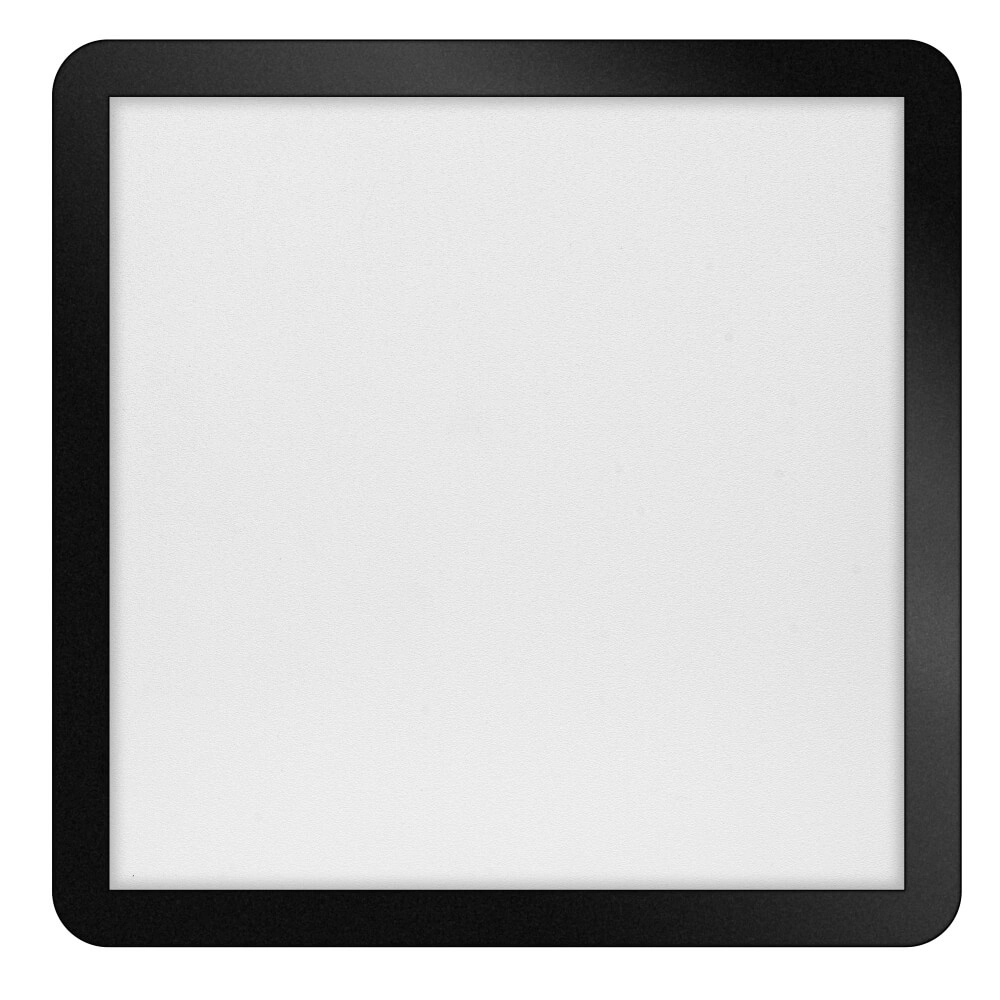 Led plafonnière Anne Square 24w - 2700K - 40cm zwart Led plafonnière Anne Square 24w - 2700K - 40cm zwart