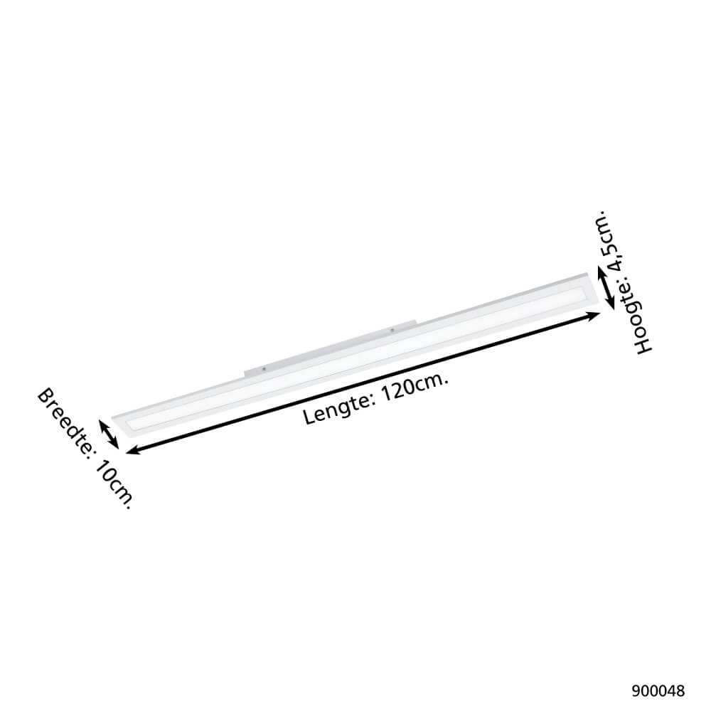 Plafonnière Zigbee Salobrena-Z 120x10cm Eglo 9008606221851