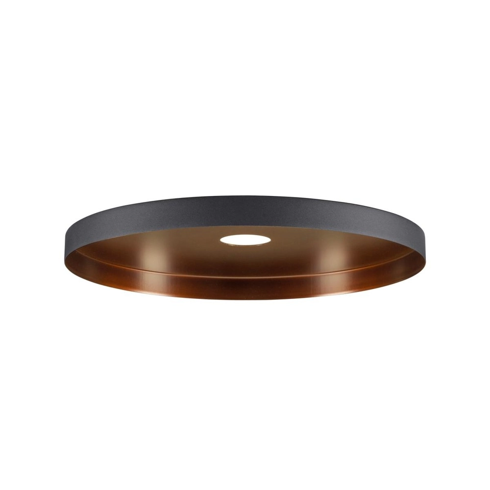 Lampenkap Lalu Plate zwart 1,5cm