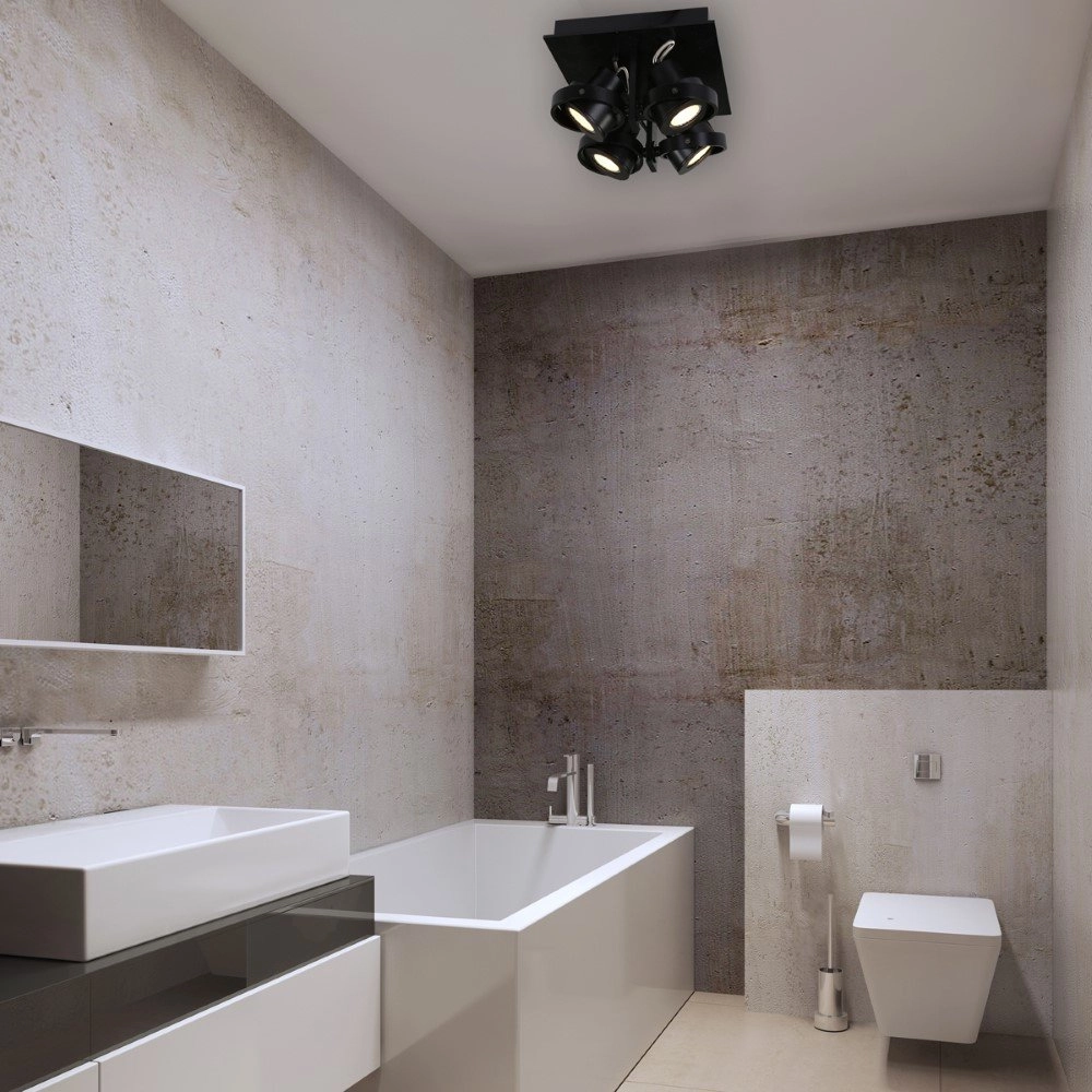 Opbouwspot Quatro 4-lichts Steinhauer 8712746122572