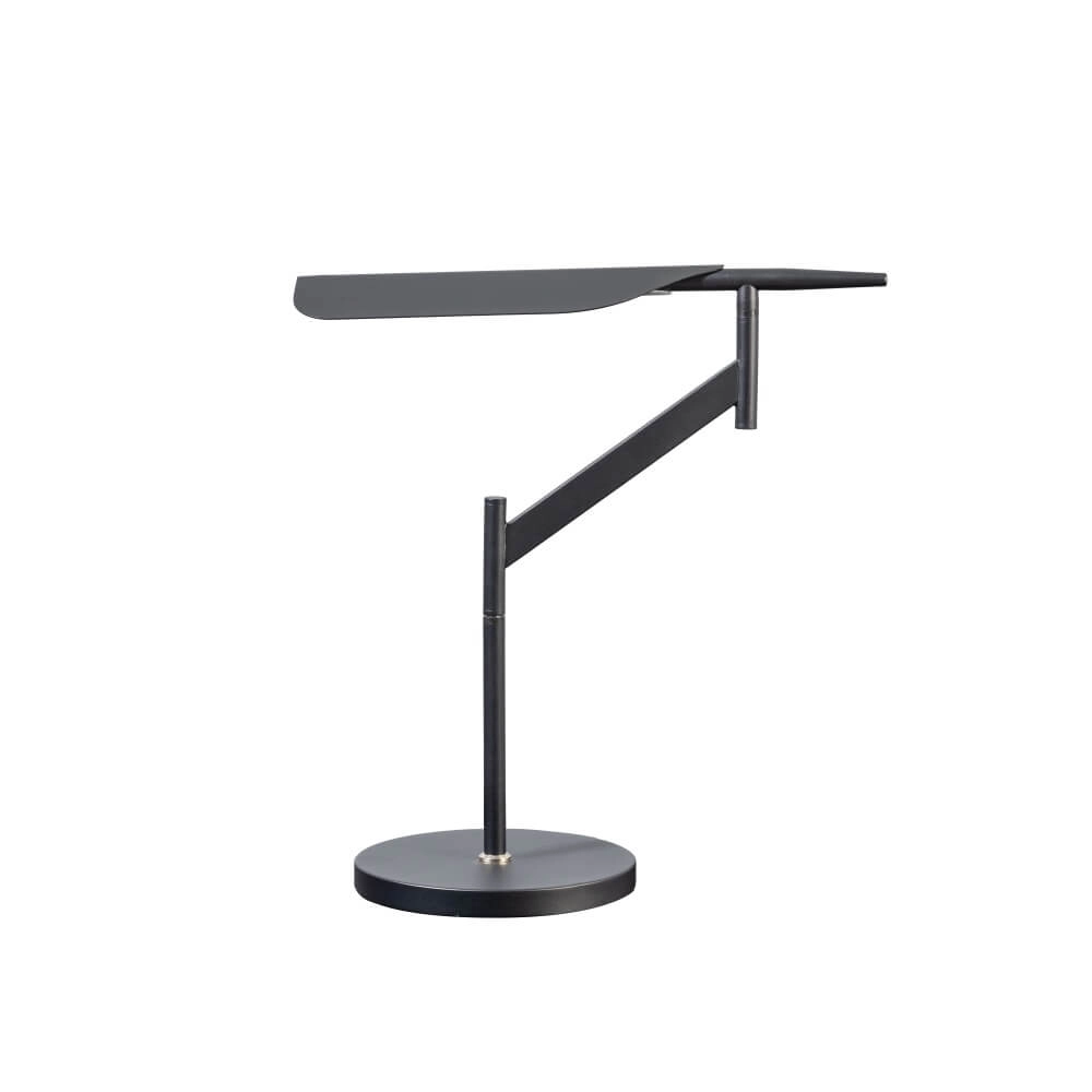 Design vloerlamp Wing zwart