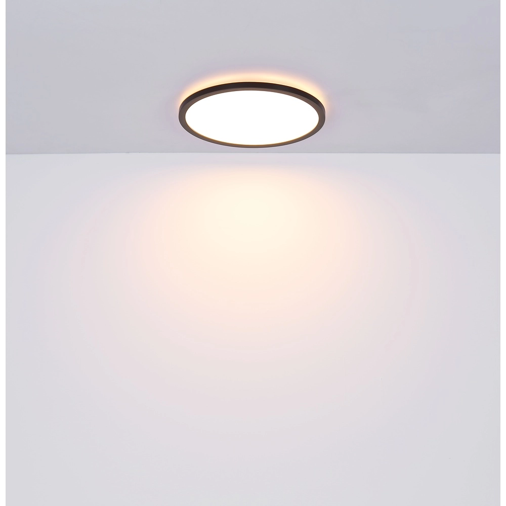 Plafonniere Sapana Ø 29,4cm zwart Globo 9007371411405