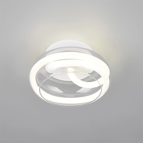 Design wandlamp Tarsia wit Ø 21,5cm Trio 4017807683301