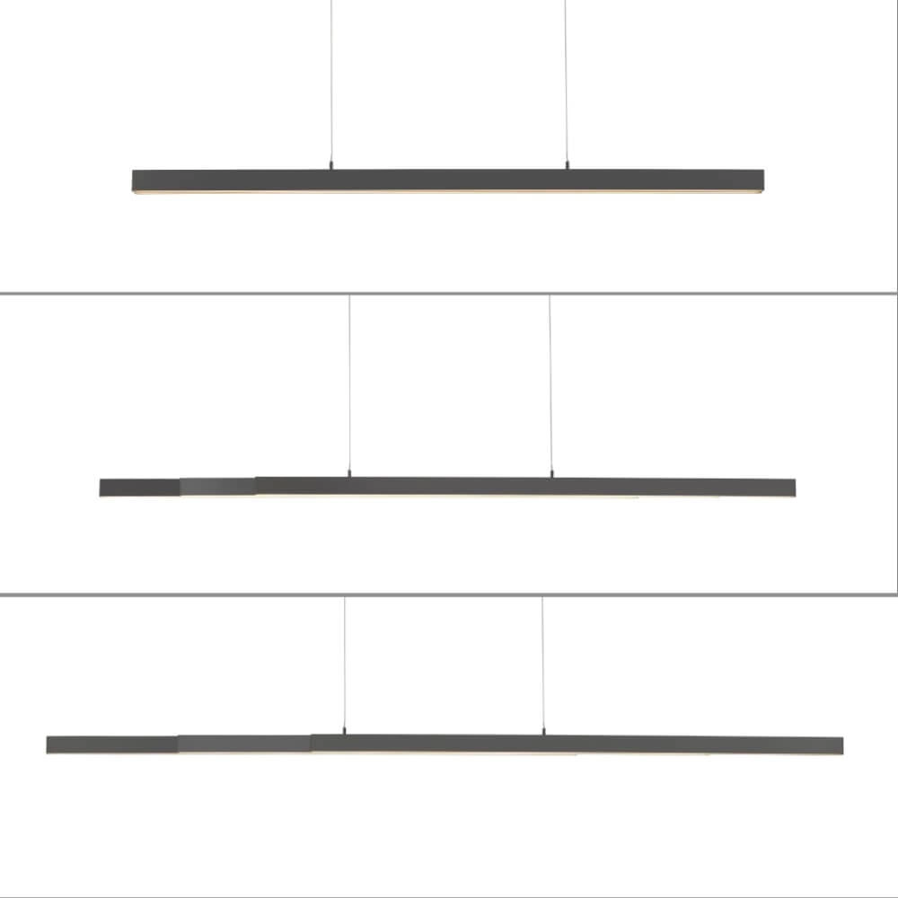 Moderne hanglamp Q-Arian antraciet Paul Neuhaus 4012248359846