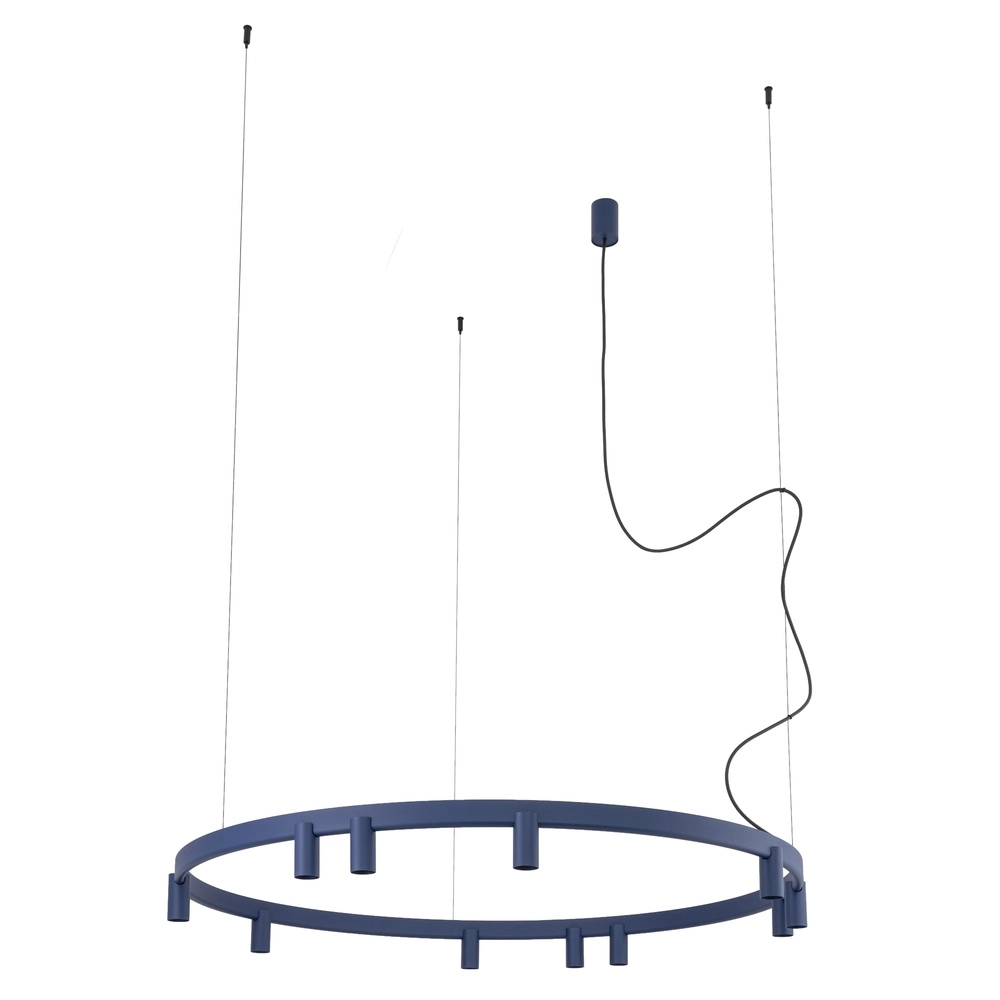 Design hanglamp Fourty marine blauw Ø 116cm Lyora 5903139122863