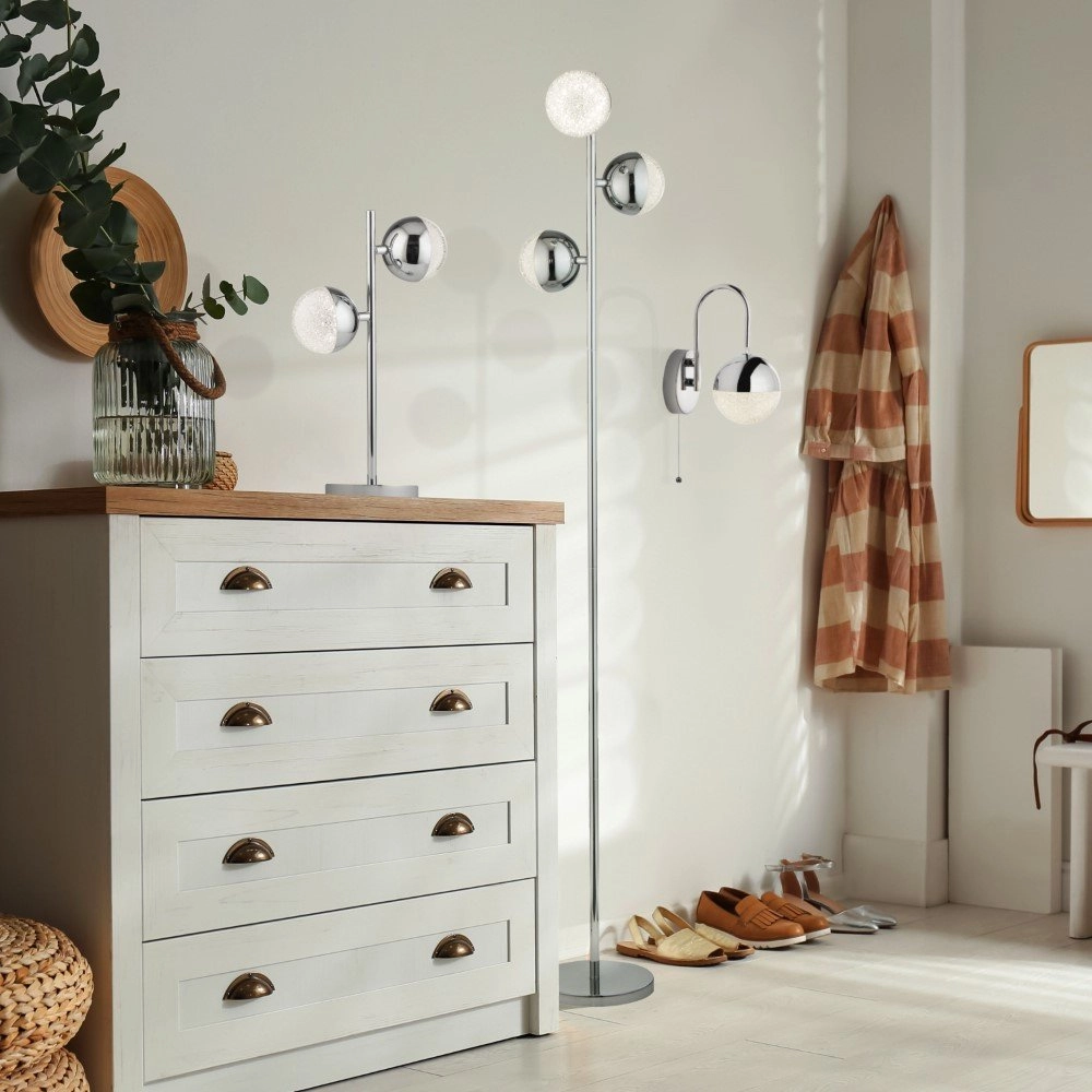 Design vloerlamp Marbles Searchlight 5053423157672