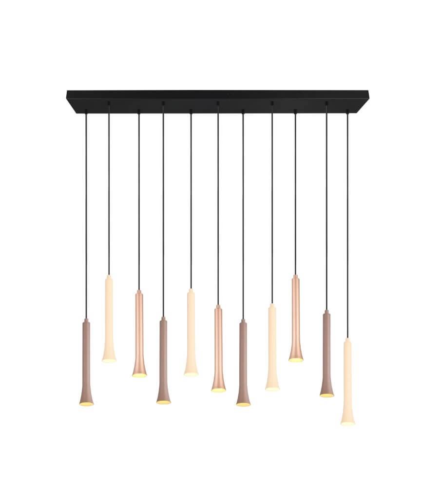 Multi pendel hanglamp Fiato 115x34cm Trio 4017807616705