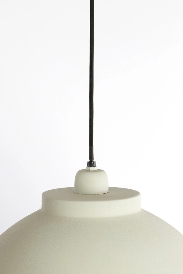 Japandi hanglamp Kylie crème Ø 45cm Light & Living 8717807711825