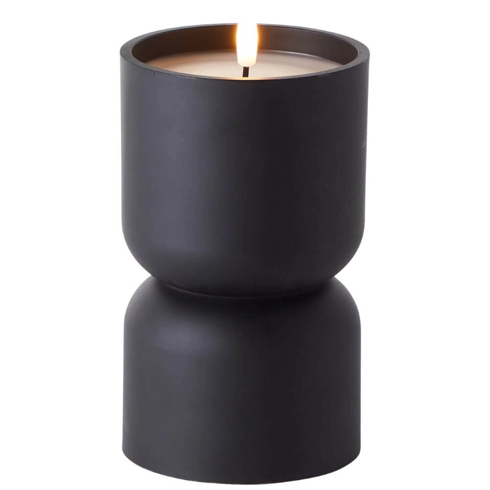 Kaarslampje Lovere zwart 18,5cm Kaarslampje Lovere zwart 18,5cm